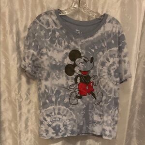 Disney Mickey Mouse Tie-Dye Shirt Women’s Size XL 🔥 YB5